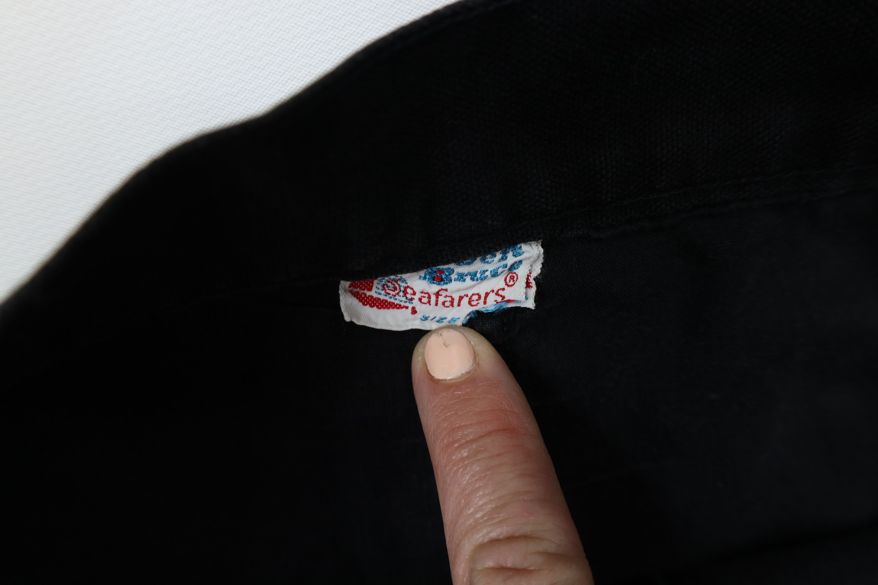 Vintage Vintage 50s Streetwear Seafarers Above Knee Shorts Black USA Size US 30 / EU 46 - 9 Thumbnail