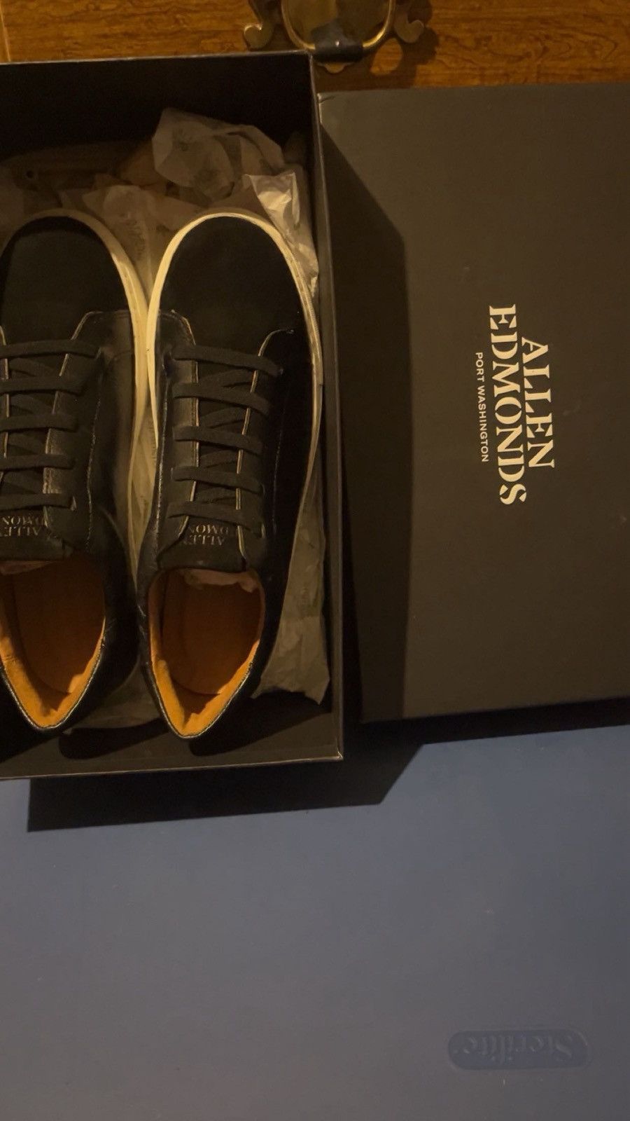 Allen Edmonds Allen Edmonds black leather shoes Size US 8.5 / EU 41-42 - 7 Thumbnail