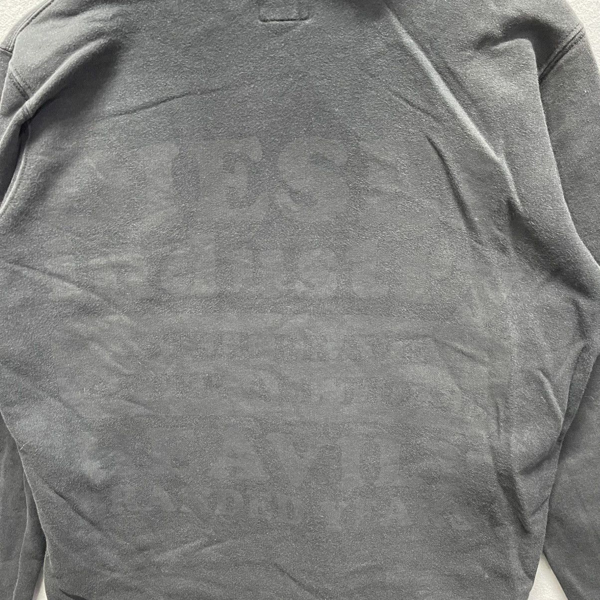 Diesel Vintage Diesel Hoodie – Black Minimalist Raised Back Print Size US M / EU 48-50 / 2 - 6 Thumbnail