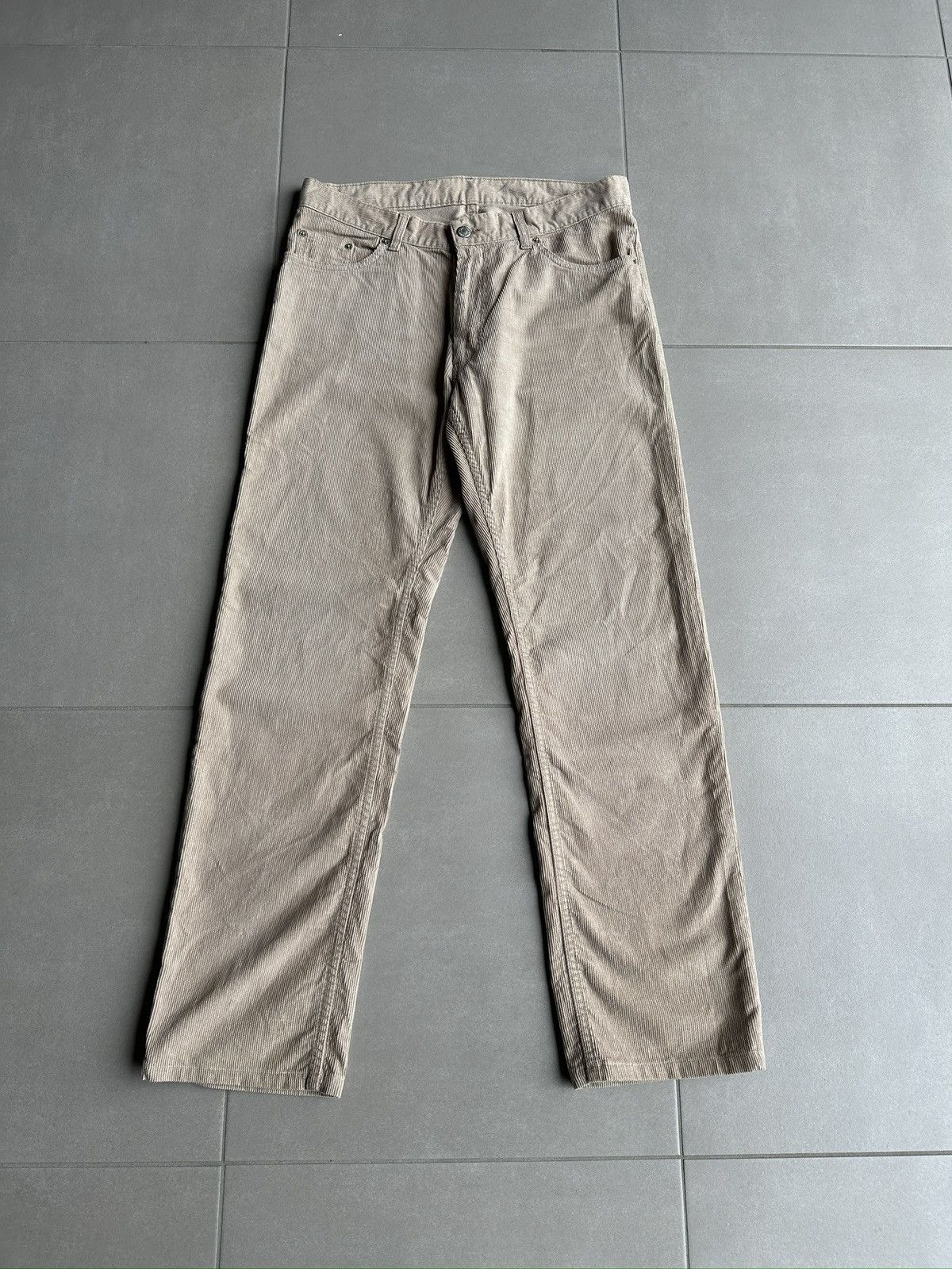 Helmut Lang Helmut Lang circa 2000 vintage Italian cut corduroy trousers Size US 33 - 1 Thumbnail