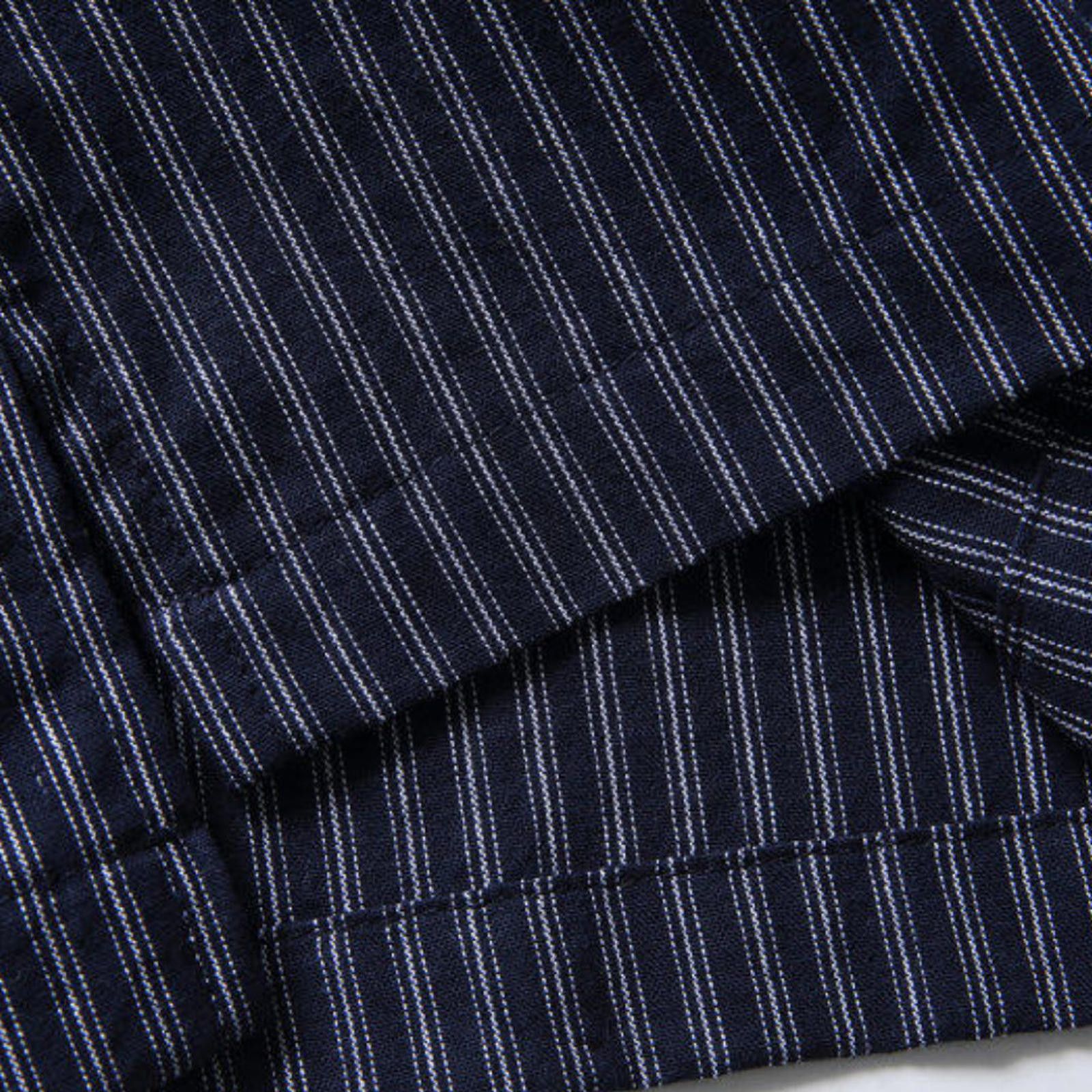 Vintage Striped Short Sleeve Button-Up Shirt by Butterfinger Size US M / EU 48-50 / 2 - 10 Thumbnail
