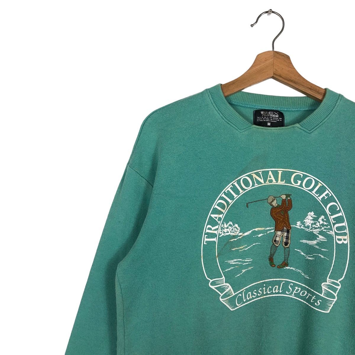 Hysteric Glamour 🔥90’s Vintage Traditional Golf Club Big Logo Sweatshirt Size US M / EU 48-50 / 2 - 7 Thumbnail