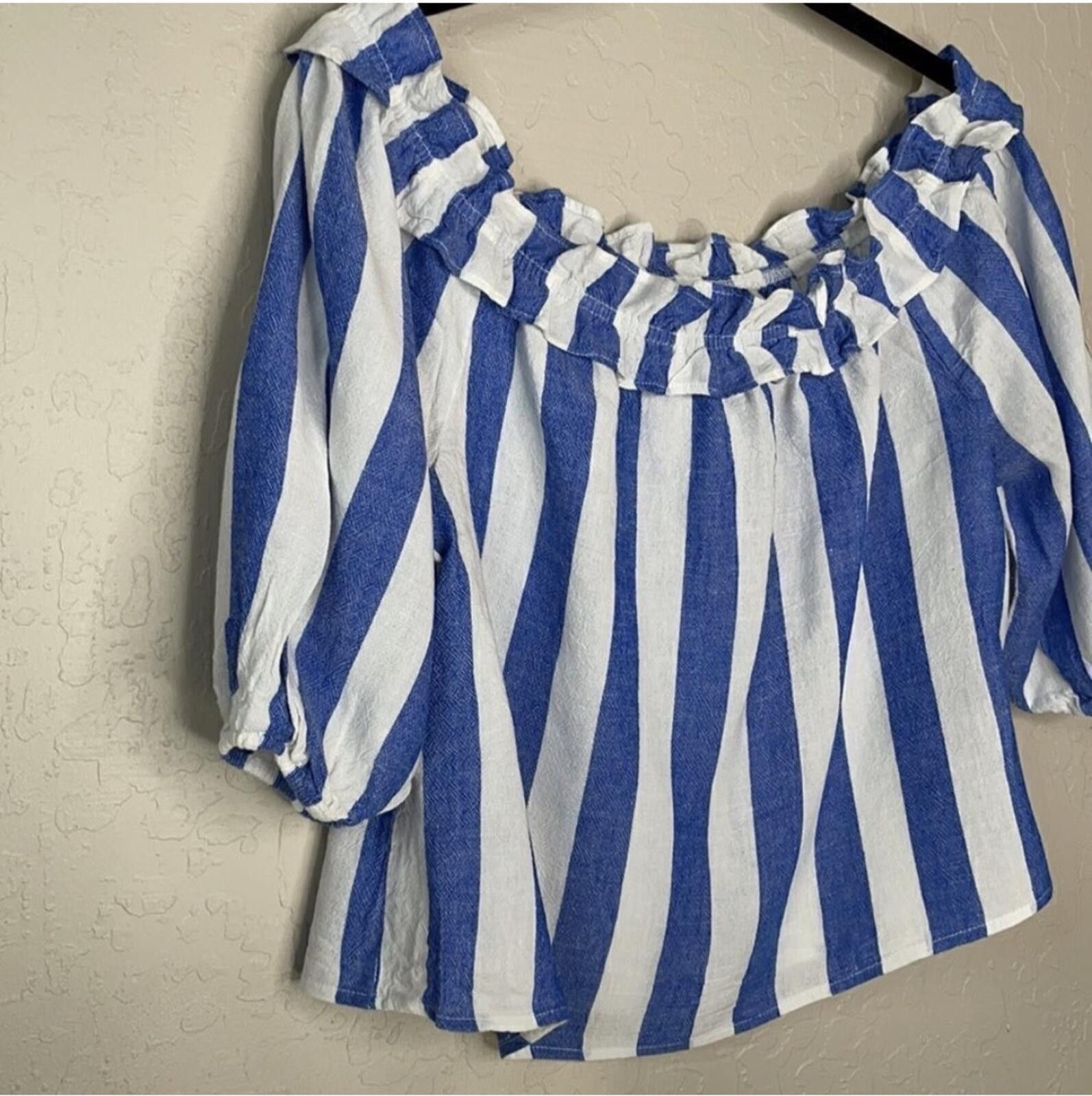 Chocolate Chocolate linen top Size M / US 6-8 / IT 42-44 - 2 Thumbnail