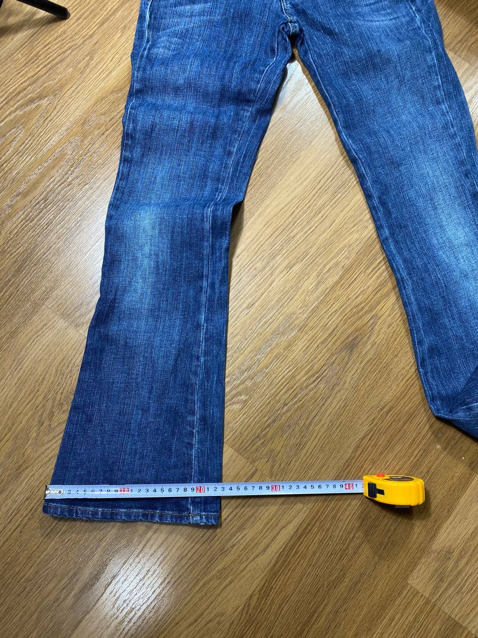 Japanese Brand Crazy Crash Dirty Baggy Faded Jean Japan Avant Garde Style Size US 28 / EU 44 - 20 Thumbnail