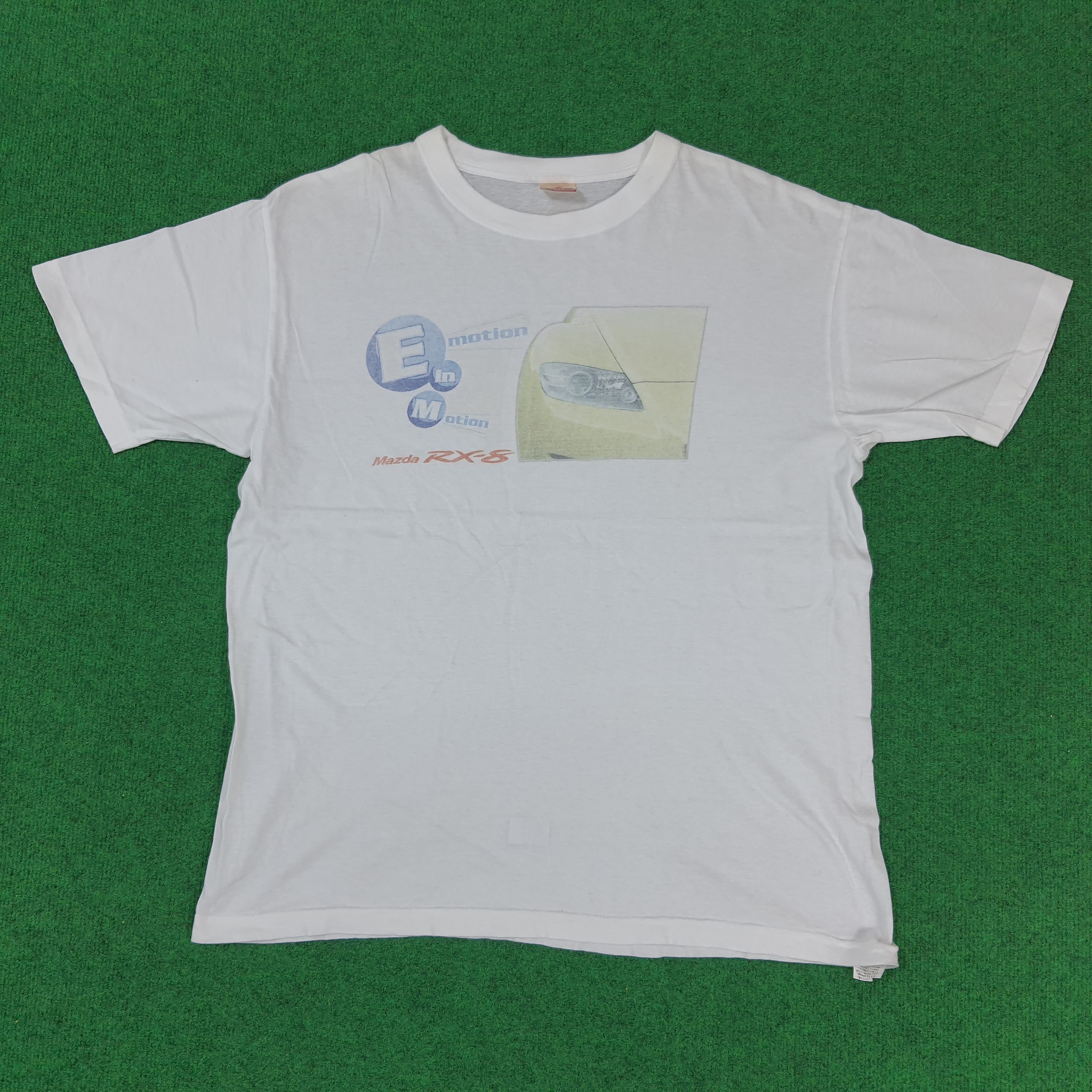 Japanese Brand × Vintage Vintage 90s Mazda RX-8 Motorsports Japan Racing Tshirt Size US L / EU 52-54 / 3 - 1 Thumbnail