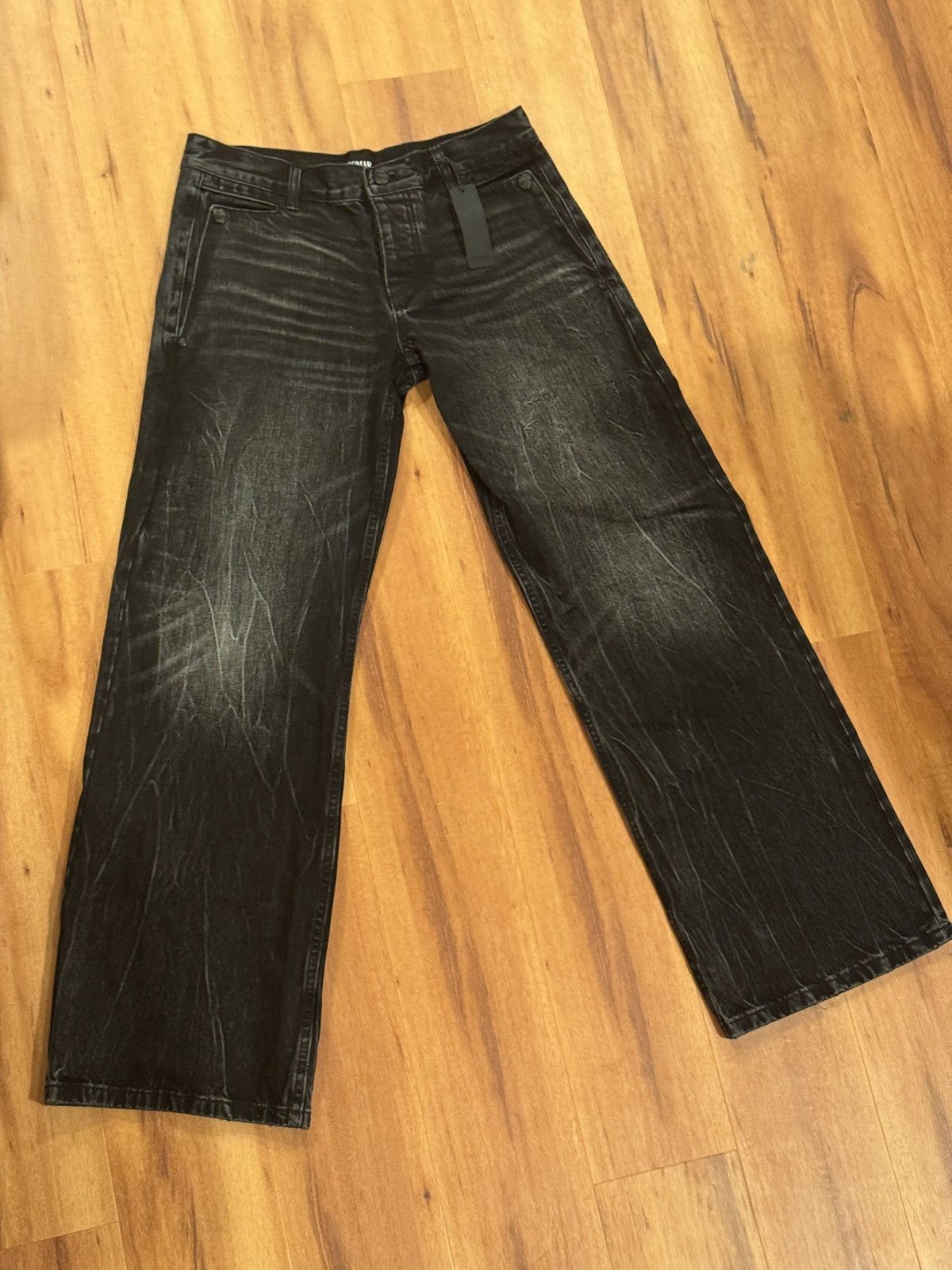 Somar Vein Denim in Black, Men's (Size 32) — image 2 of 6