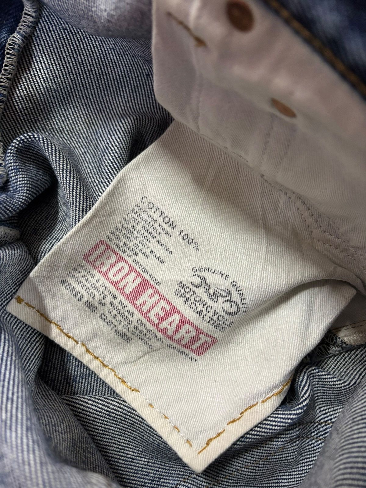 Iron Heart 21oz Iron Heart Lot 461 Extra Heavy Jeans Size US 30 / EU 46 - 13 Thumbnail