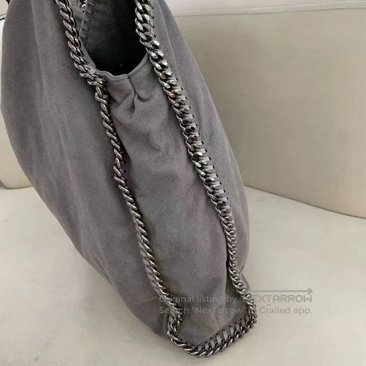 Stella McCartney Stella McCartney Gray Chain Shoulder Bag. Size ONE SIZE - 8 Thumbnail