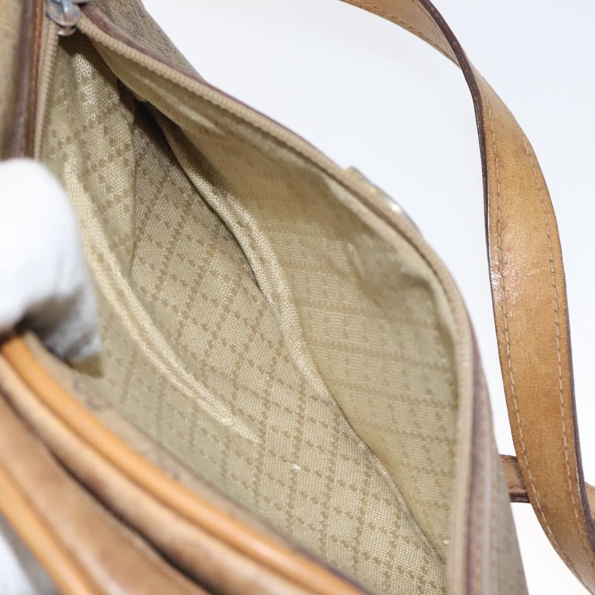 Gucci GUCCI Micro GG Supreme Shoulder Bag Pvc Beige Gold Size ONE SIZE - 21 Thumbnail