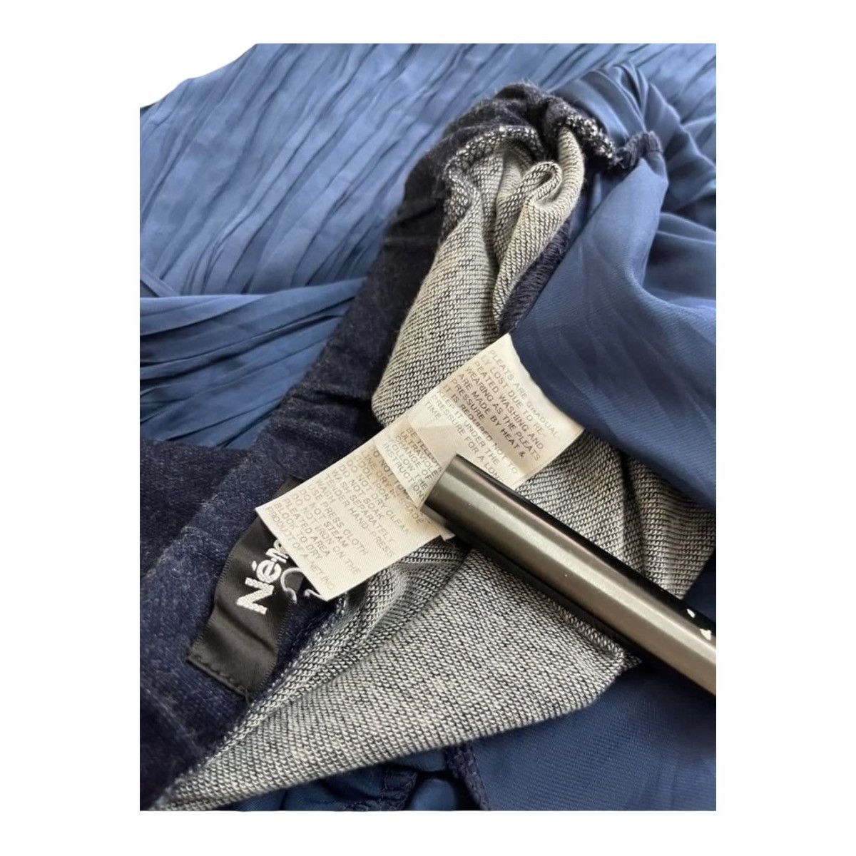 Issey Miyake Vintage Ne-net Pleated Skirt by Issey Miyake Size 29" - 5 Thumbnail