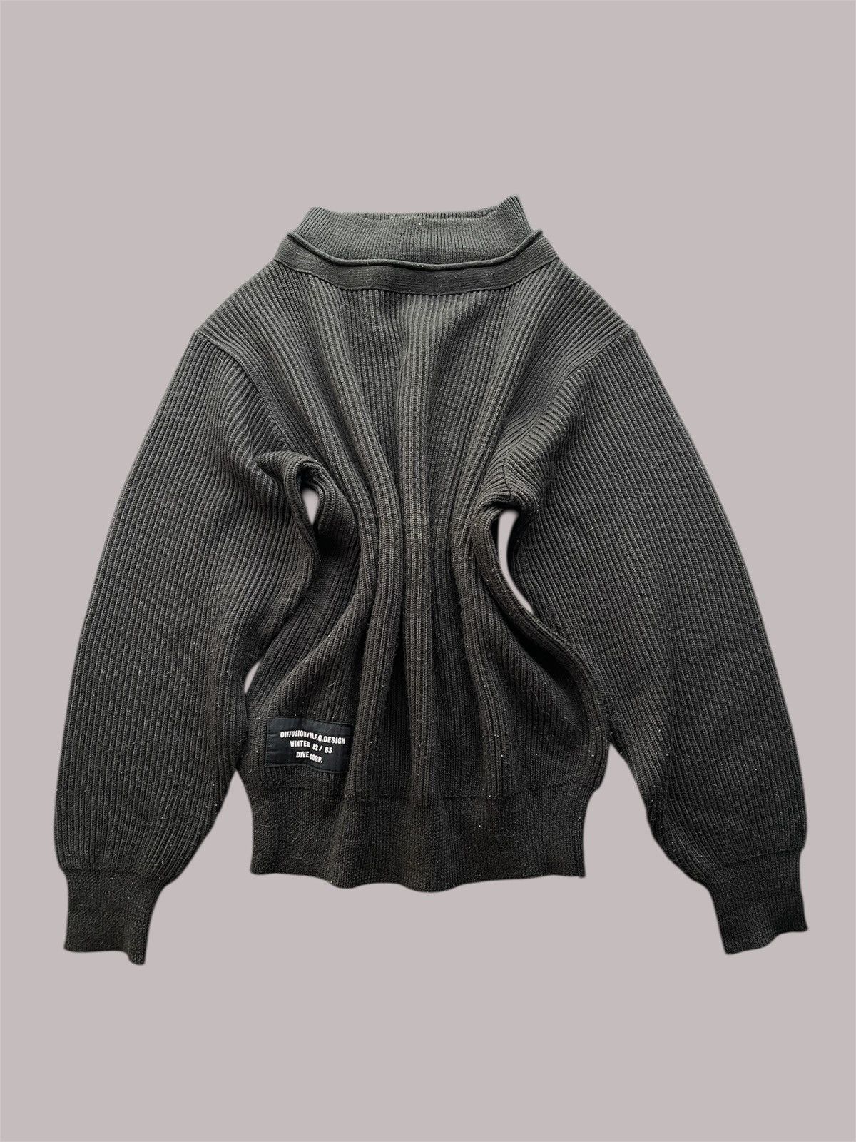 Marithe + Francois Girbaud Aw 82/83 black knitwear for japan Size US M / EU 48-50 / 2 - 1 Thumbnail