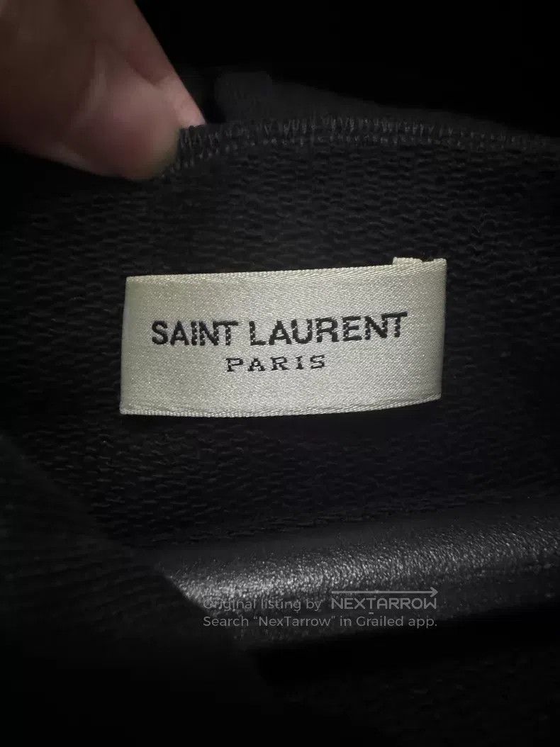 Saint Laurent Paris Saint Laurent Paris Black Samurai Cotton Destroyed Chain H Size US S / EU 44-46 / 1 - 6 Thumbnail