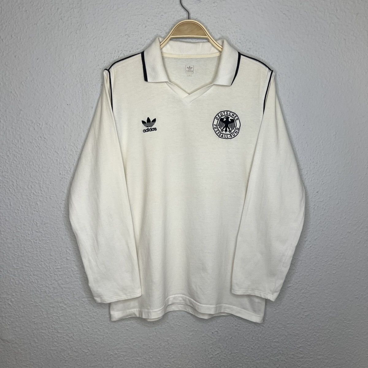 Vintage 1990 Germany National Team Long Sleeve Jersey