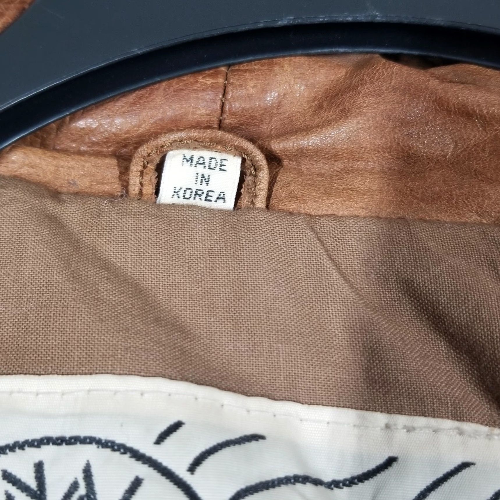 Vintage VINTAGE COOPER NZO New Zealand Outback Jacket Mens 42 Brown Leather Bomber 90s Mens Size US XS / EU 42 / 0 - 5 Thumbnail