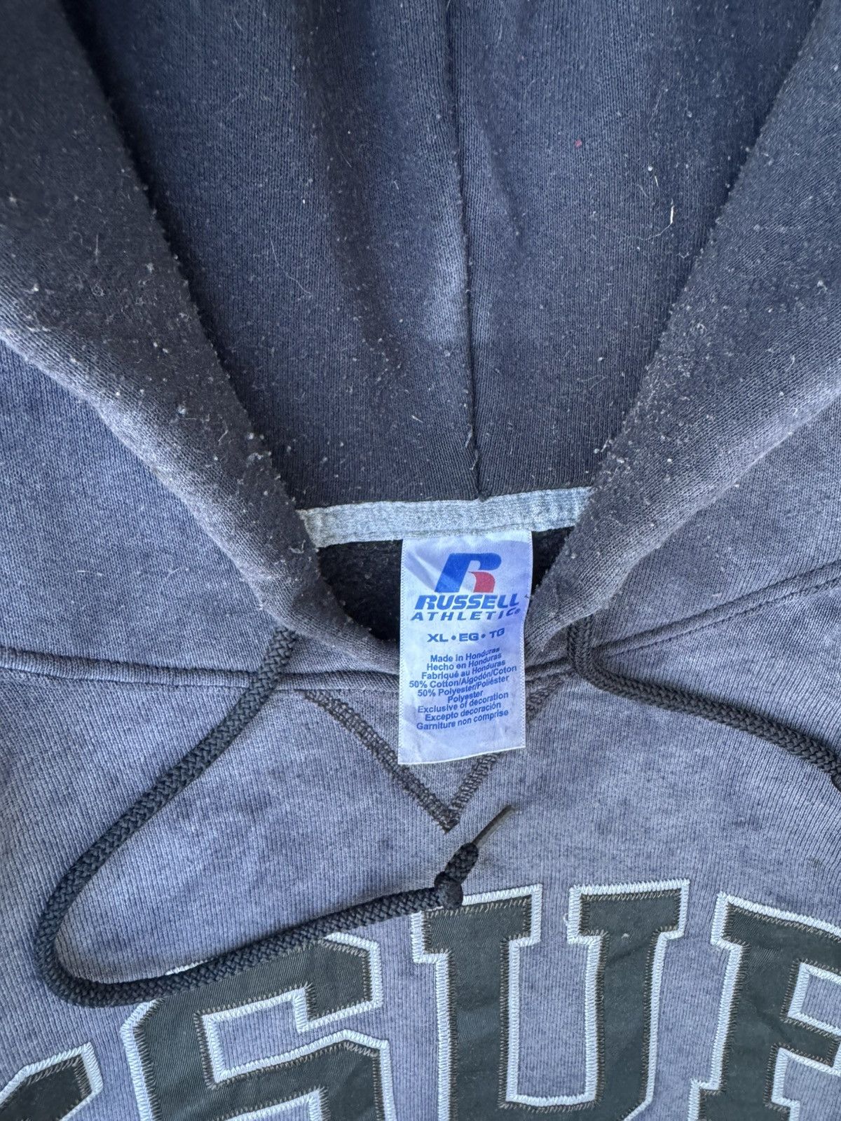 Russell Athletic Distressed Vintage Y2K Sun Faded CSUF Russell Hoodie Size US XL / EU 56 / 4 - 7 Thumbnail