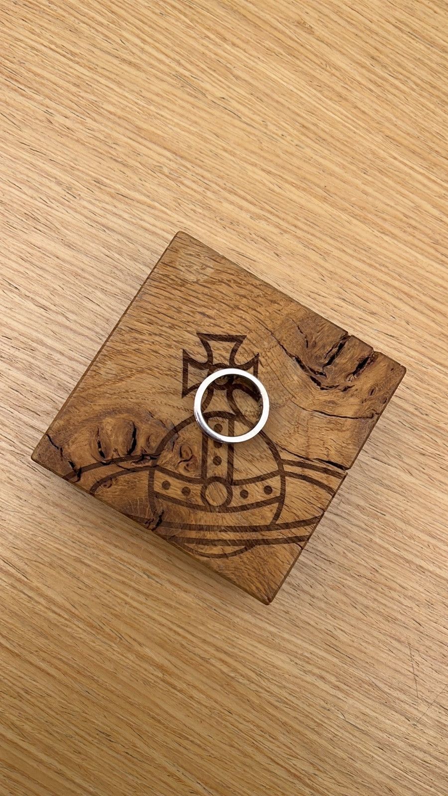 Vivienne Westwood o1f1d3z1025 Size: OS / Kingstone Ring in Silver Size ONE SIZE - 2 Thumbnail