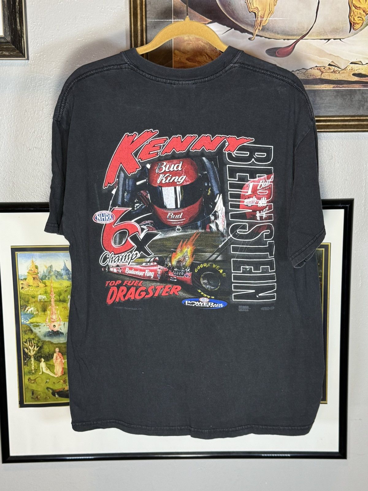 Budweiser Vintage Budweiser NASCAR Shirt Size US XL / EU 56 / 4 - 3 Thumbnail
