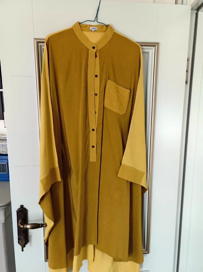 Loewe LOEWE Yellow ginger polychrome shirt skirt Size XS / US 0-2 / IT 36-38 - 1 Thumbnail