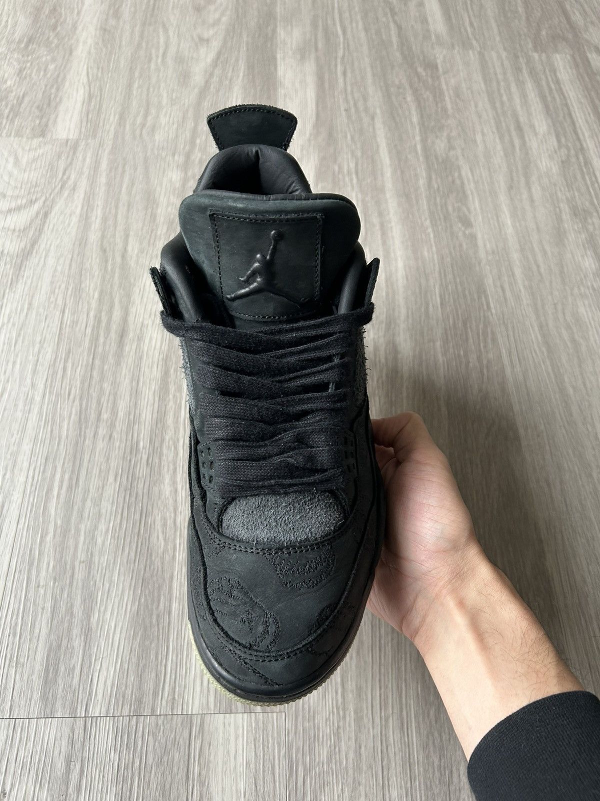 Jordan Brand × Kaws KAWS x Air Jordan Retro 4 Black Size 9 Size US 9 / EU 42 - 13 Thumbnail