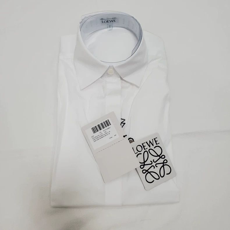 Loewe LOEWE White shirt Size XS / US 0-2 / IT 36-38 - 1 Thumbnail