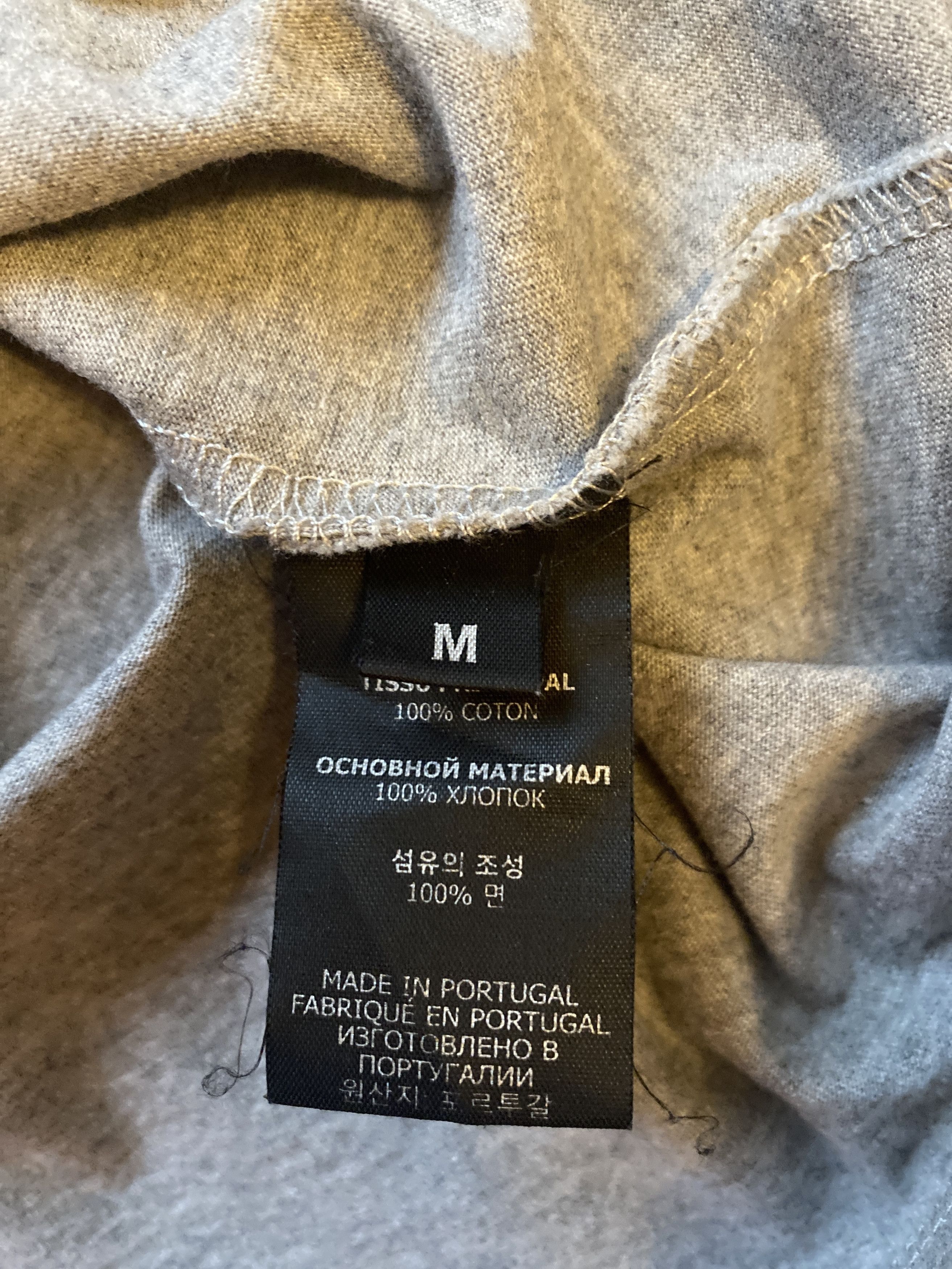 Vetements VETEMENTS Grey Logo Unisex T-shirt Size US M / EU 48-50 / 2 - 3 Thumbnail