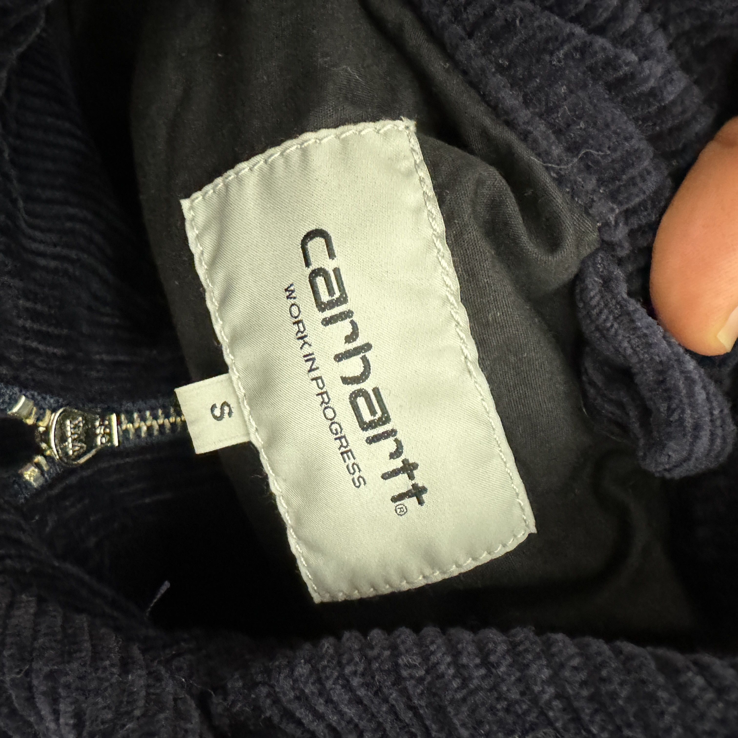 Carhartt × Carhartt Wip Carhartt Wip Madison Jacket Navy Blue Corduroy Jacket S Size US S / EU 44-46 / 1 - 3 Thumbnail