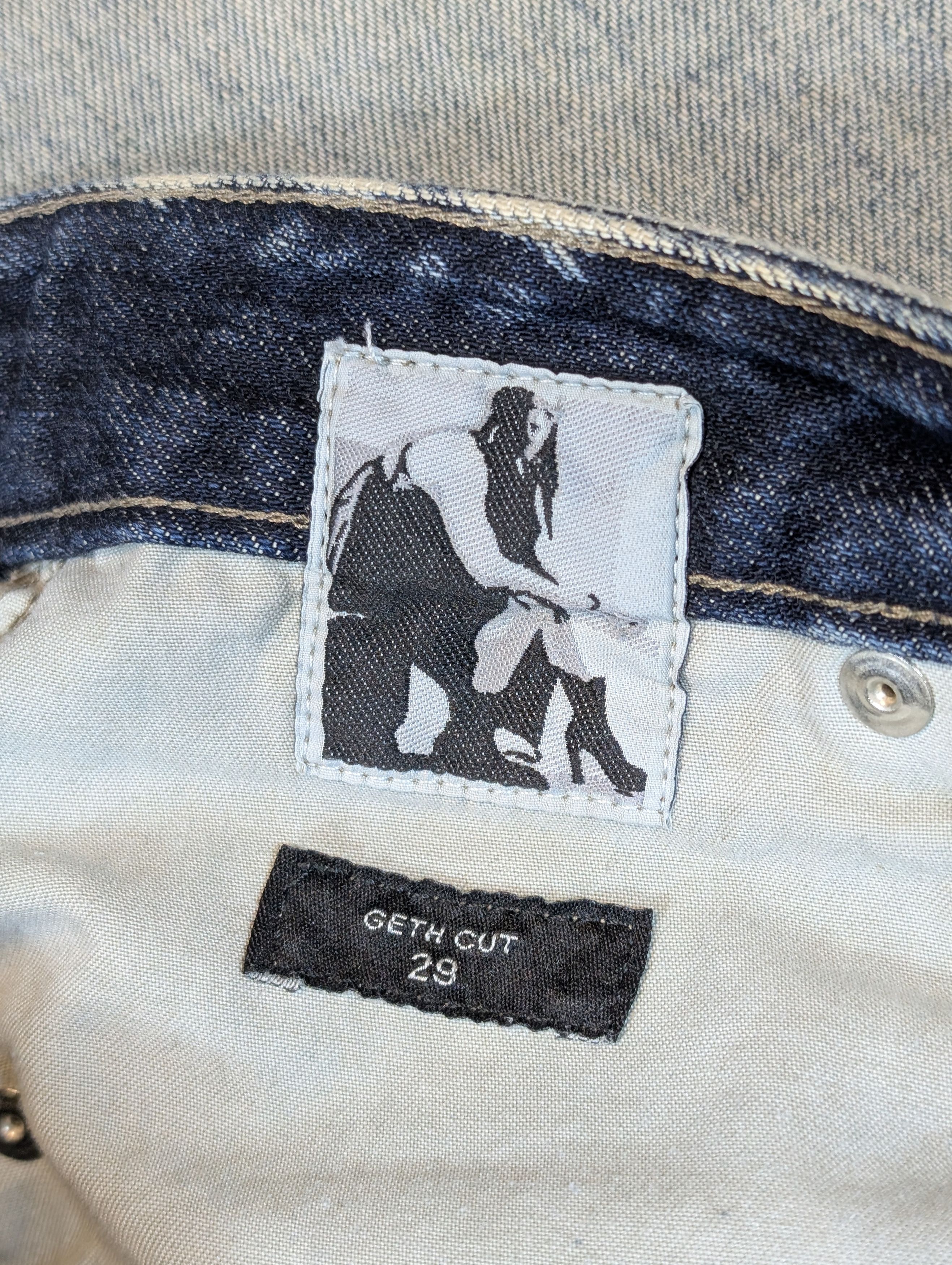 Rick Owens Rick Owens SS24 Geth Cut Denim Jeans Sky Size US 29 - 4 Thumbnail