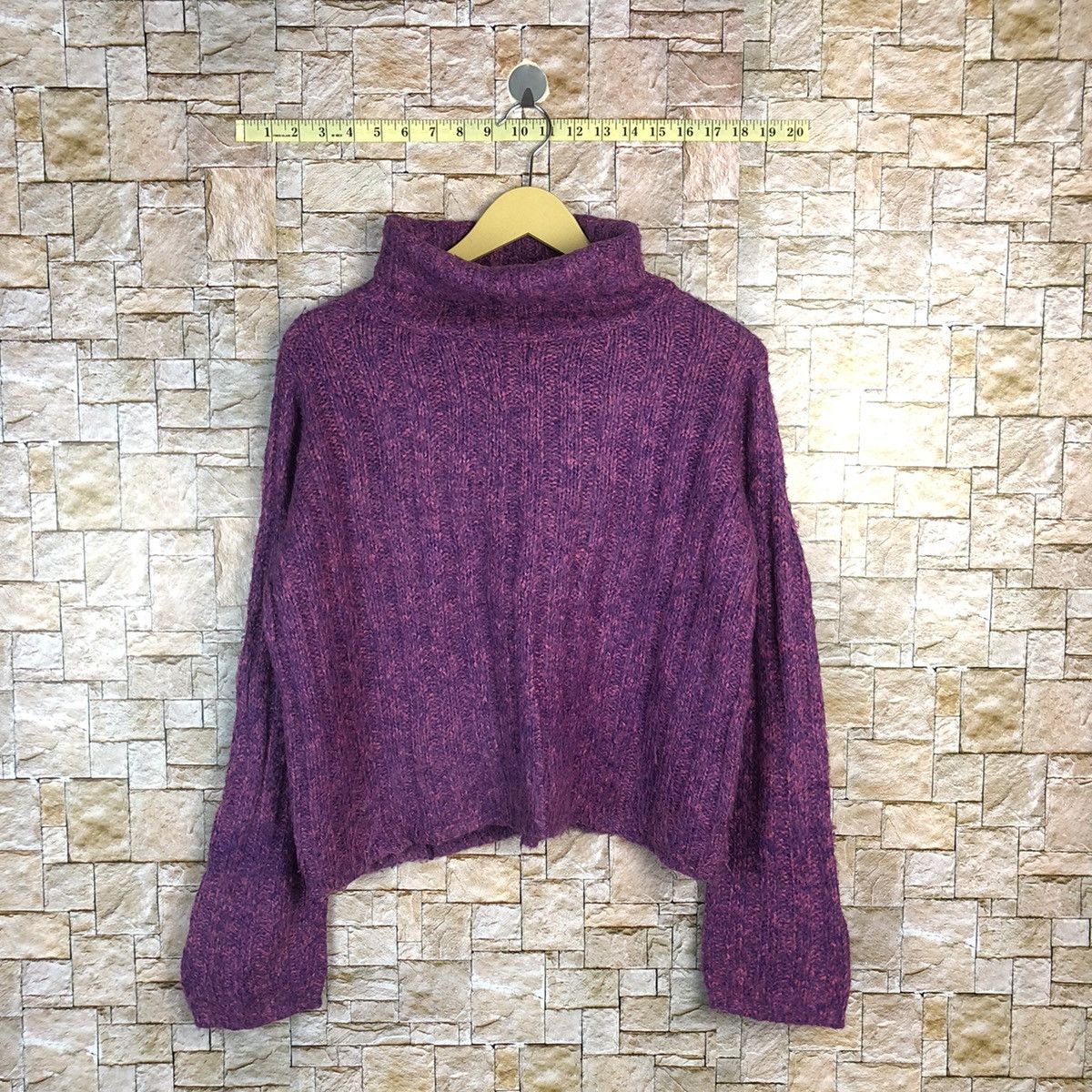 Japanese Brand Japanese Brand Purple Knitwear #A460 Size M / US 6-8 / IT 42-44 - 1 Thumbnail