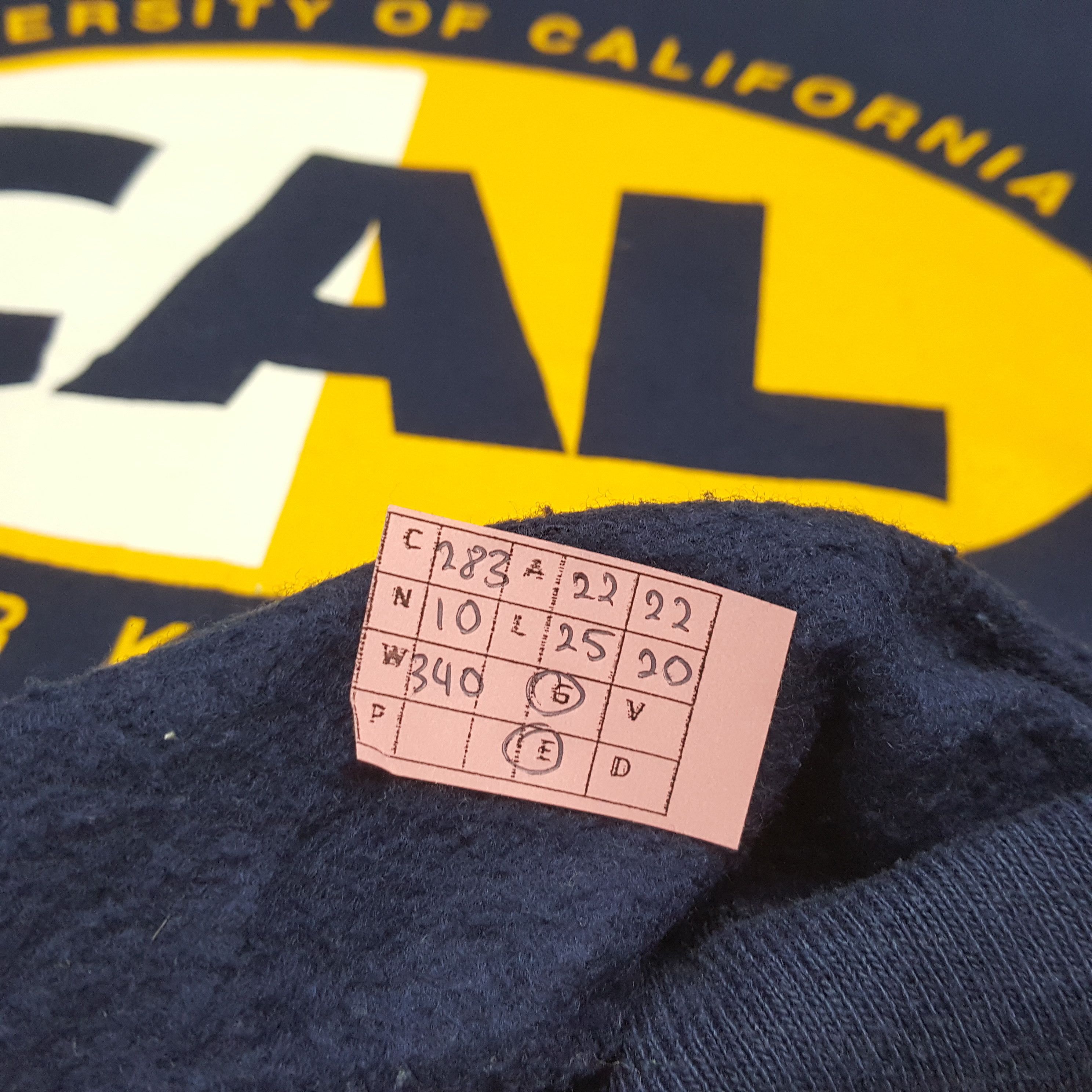 Vintage University of California Berkeley Vintage Sweatshirt C283N10 Size US M / EU 48-50 / 2 - 7 Thumbnail