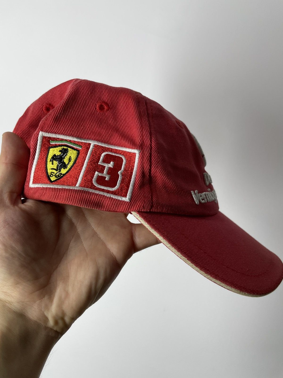 Formula 1 × Vintage Vintage Ferrari F1 Racing Michael Schumacher Deutche Hat Size ONE SIZE - 13 Thumbnail