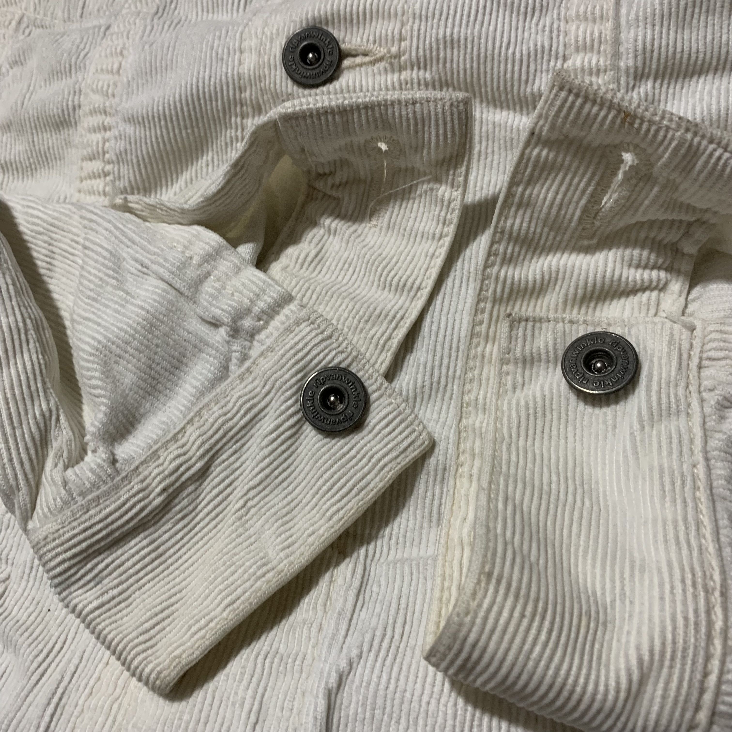 RIPVANWINKLE 2000s Ripvanwinkle Japanese Trucker Corduroy Jacket Size US S / EU 44-46 / 1 - 3 Thumbnail