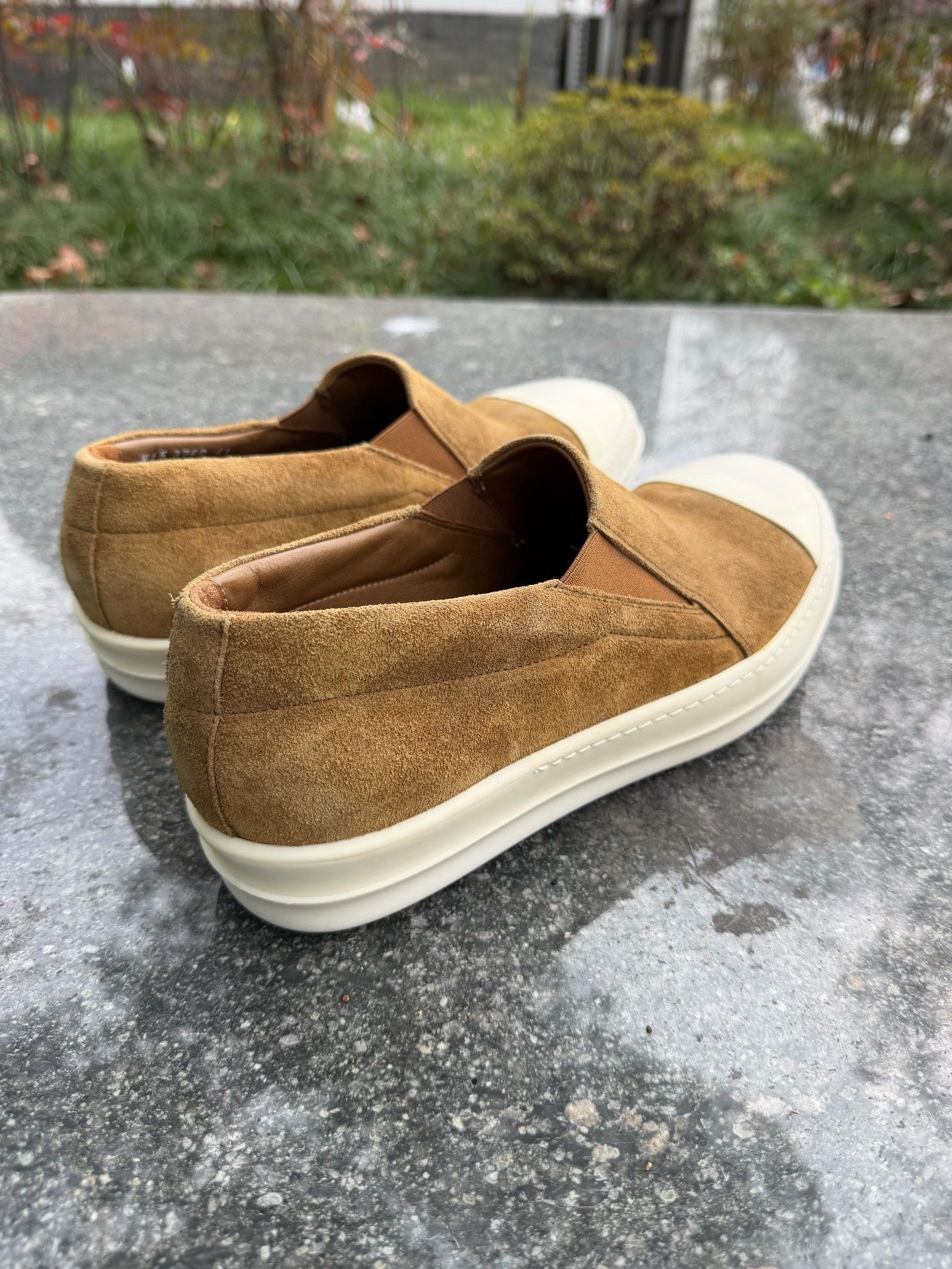 Rick Owens Rick Owens Limited Yellow Suede Slip-On Size US 8 / EU 41 - 4 Thumbnail