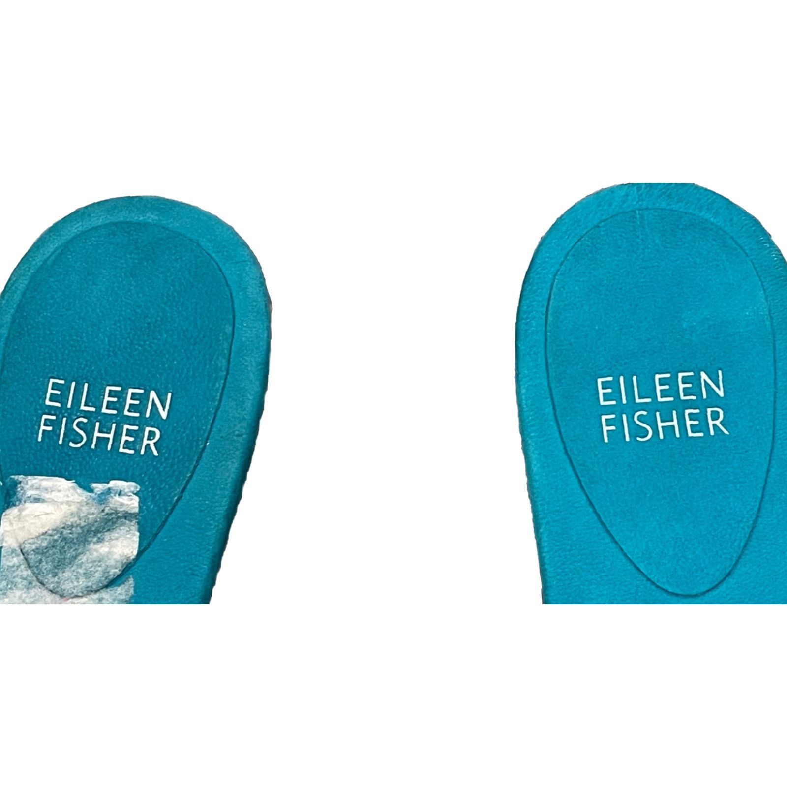 Eileen Fisher Eileen Fisher Sandal Womens Edge 2 Slide On Size 6.5 Teal Shoes Size US 6.5 / IT 36.5 - 2 Thumbnail