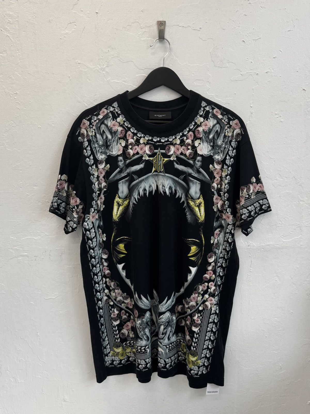 Givenchy × Riccardo Tisci SS14 SHARK AND MERMAID TEE | Grailed