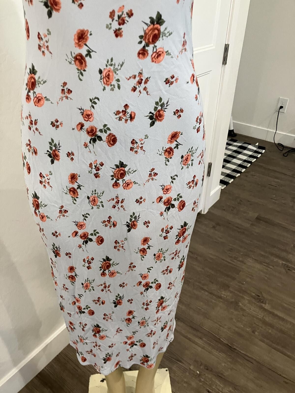 Other NWT Floral Print Midi Dress with Puff Sleeves Size S / US 4 / IT 40 - 2 Thumbnail