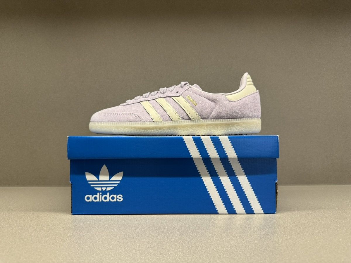 Adidas Adidas Samba OG Silver Dawn Chalk Size US 11.5 / EU 44-45 - 2 Thumbnail