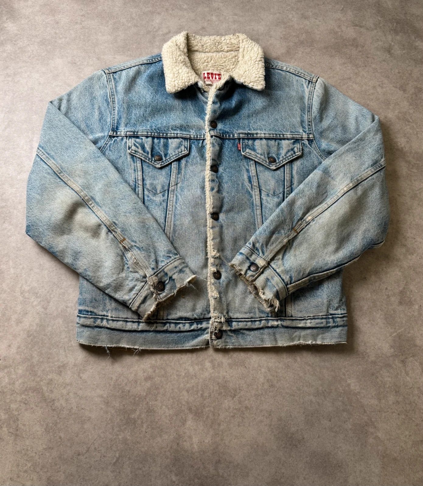 Levi's Veste Jean Levi's Type III trucker 71608 Made In USA 1980 Size US M / EU 48-50 / 2 - 1 Thumbnail