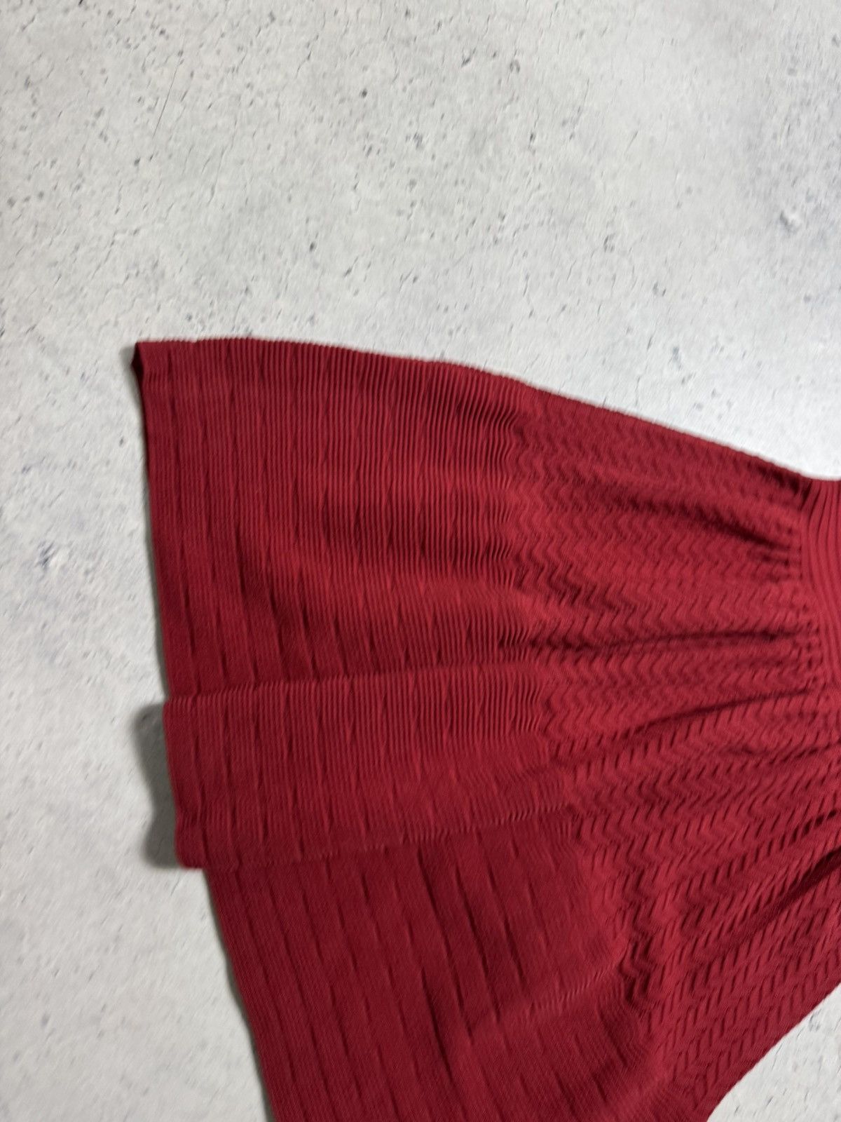 Sandro Sandro Red Knit Dress Size S / US 4 / IT 40 - 3 Thumbnail
