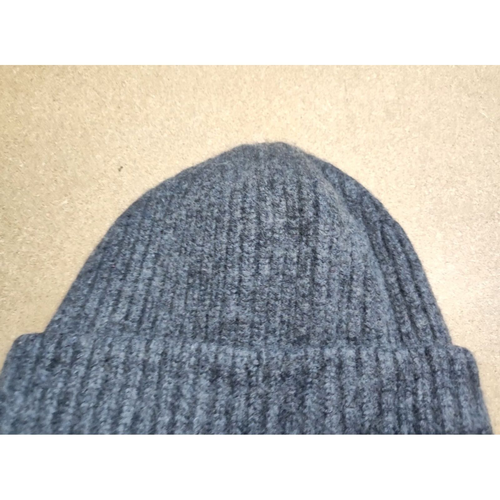 Vintage VINTAGE UNIO Hamburg Beanie Hat Unisex Adults One Size Lined Wool Viscose Cashmere Ribbed Knit Ribbon 90s? Size ONE SIZE - 3 Thumbnail