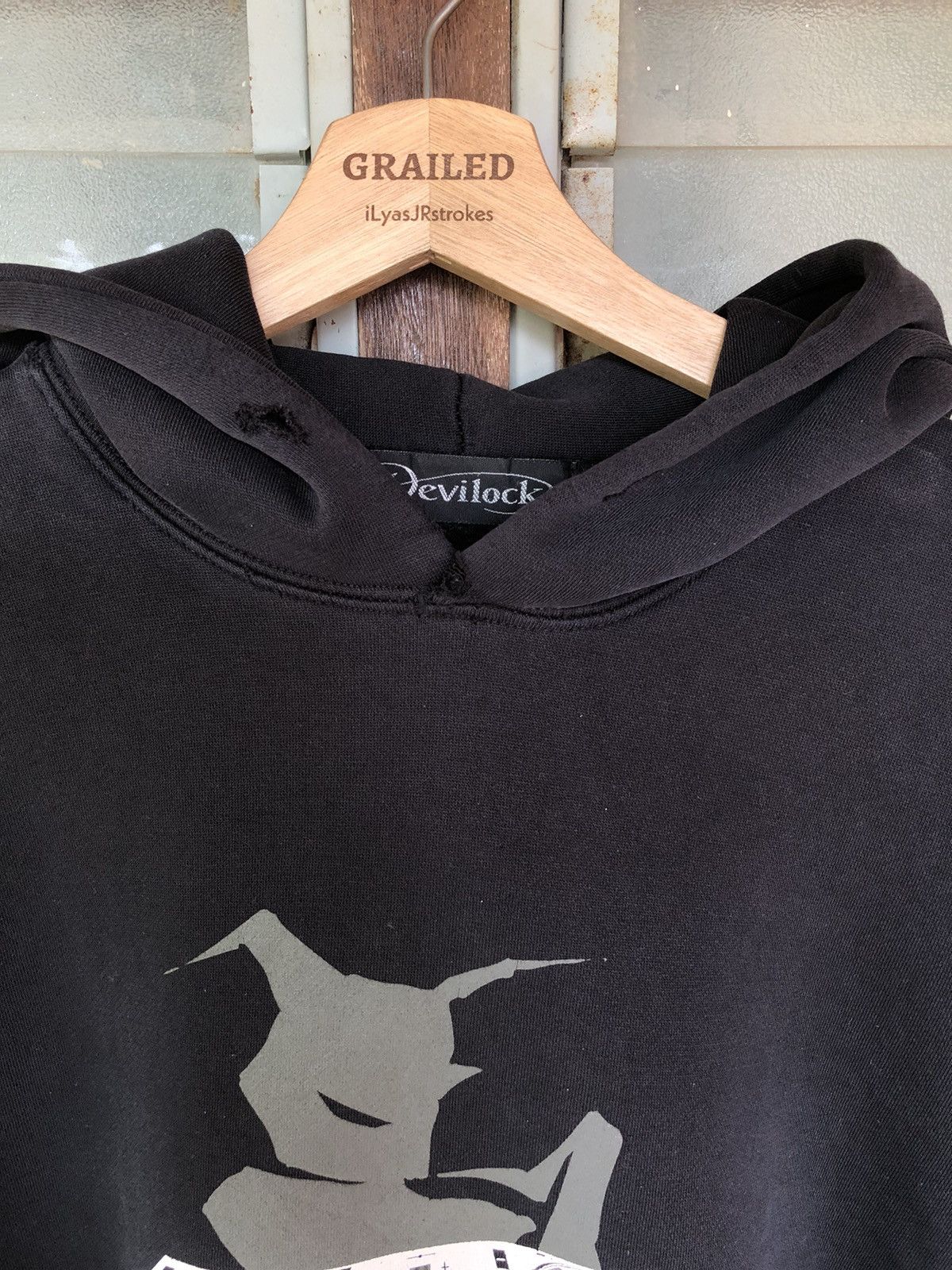 Devilock Vintage Devillock x Evoke Distressed Hoodie Size US M / EU 48-50 / 2 - 20 Thumbnail