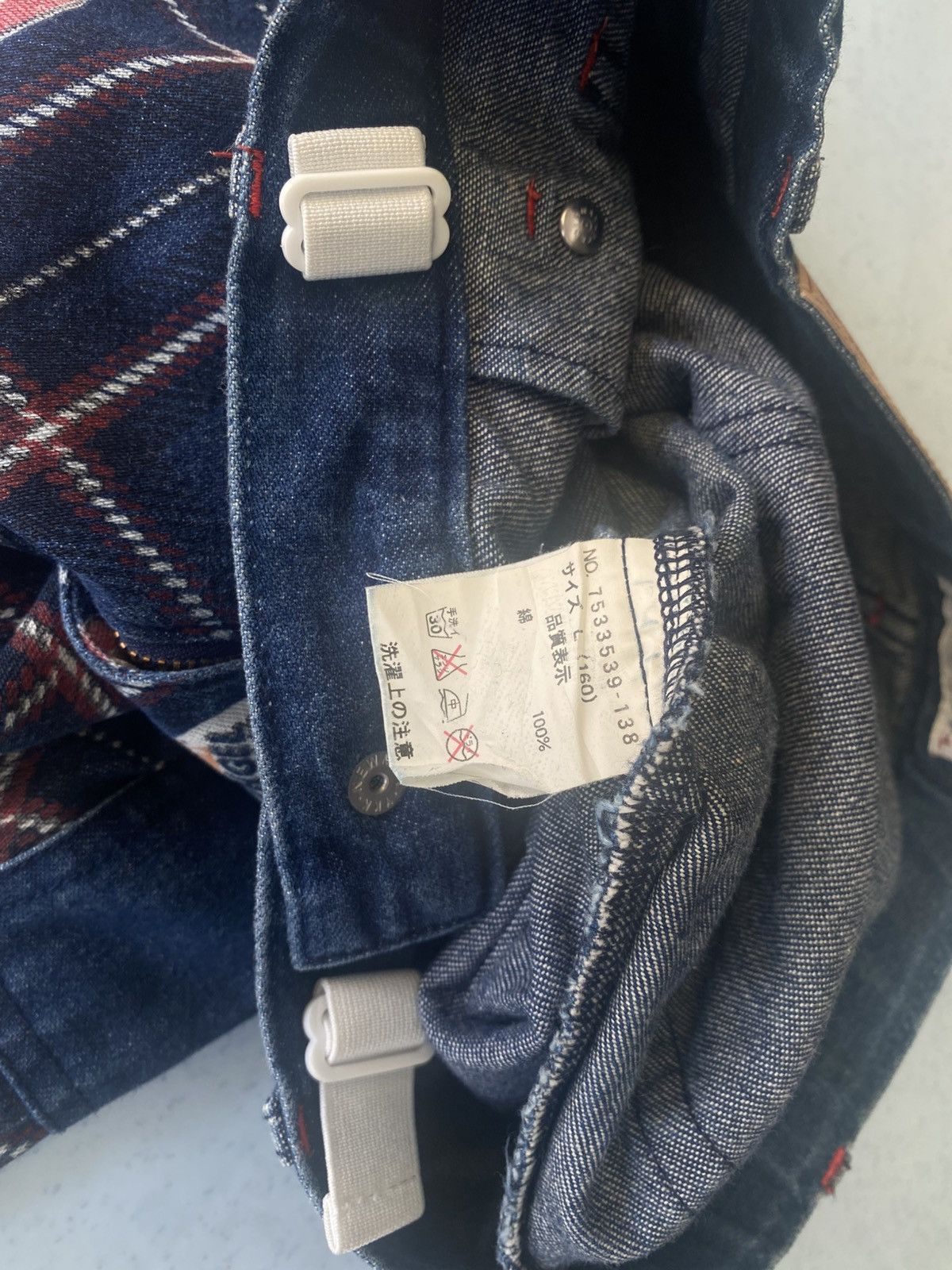 Hysteric Glamour Angel Blue Japan Y2K Denim Cropped Pants Size 27" / US 4 / IT 40 - 10 Thumbnail