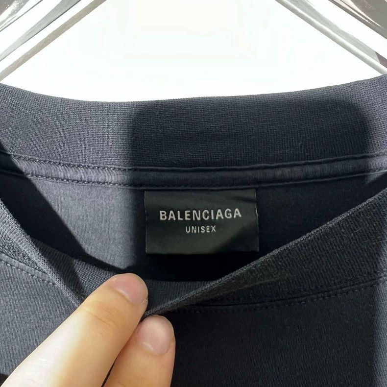 Balenciaga Balenciaga 24SS Black City Print Short-Sleeve T-Shirt Size US L / EU 52-54 / 3 - 4 Thumbnail