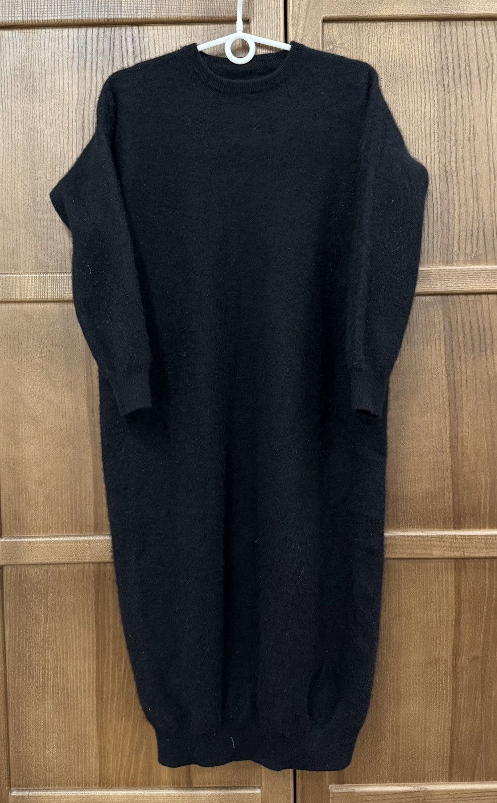 Vintage Frenckenberger F/W 2018 Pure Cashmere Black Knit Dress Size S / US 4 / IT 40 - 3 Thumbnail