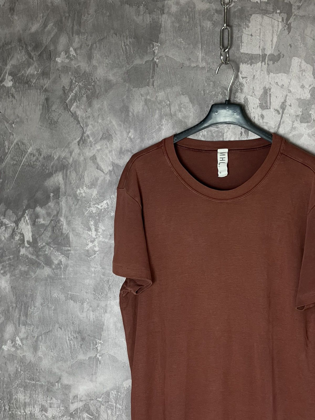 Designer × Japanese Brand × Margaret Howell MARGARET HOWELL MHL HEAVY COTTON MINIMAL T SHIRT Size US M / EU 48-50 / 2 - 3 Thumbnail