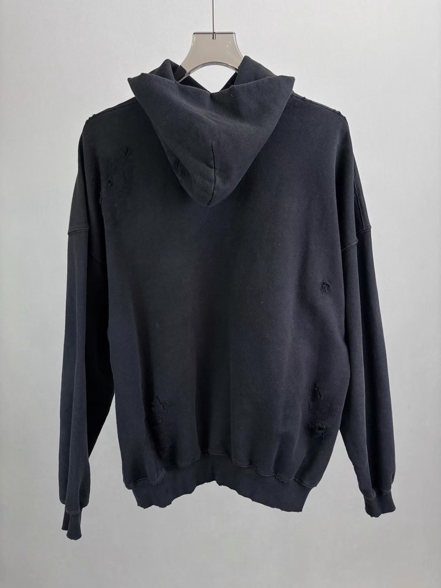 Balenciaga BALENCIAGA Embroidered Logo Hoodie K1 Size US L / EU 52-54 / 3 - 2 Thumbnail