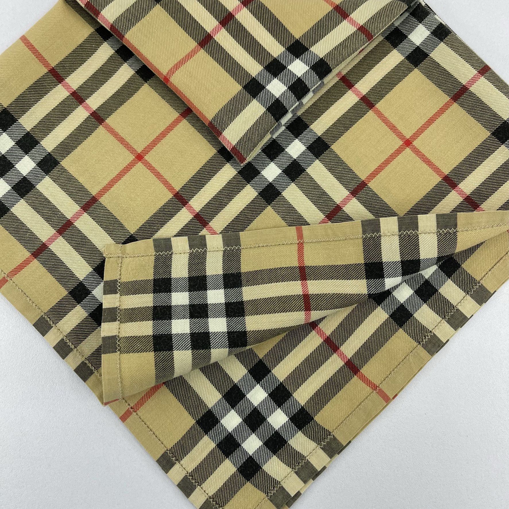 Burberry Burberry Nova Check Handkerchief / Bandana - 4150 Size ONE SIZE - 9 Thumbnail