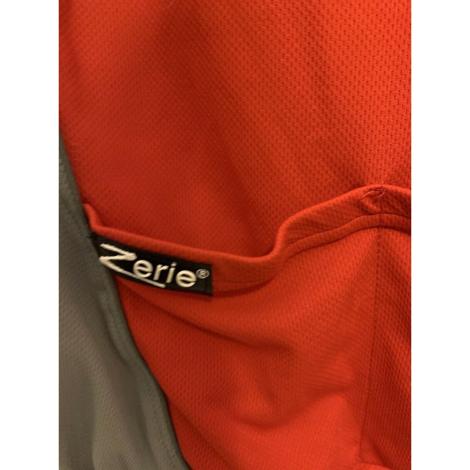 Other Zerie Cycling Jersey Bicycle SZ Large Red Gray Size US L / EU 52-54 / 3 - 6 Thumbnail