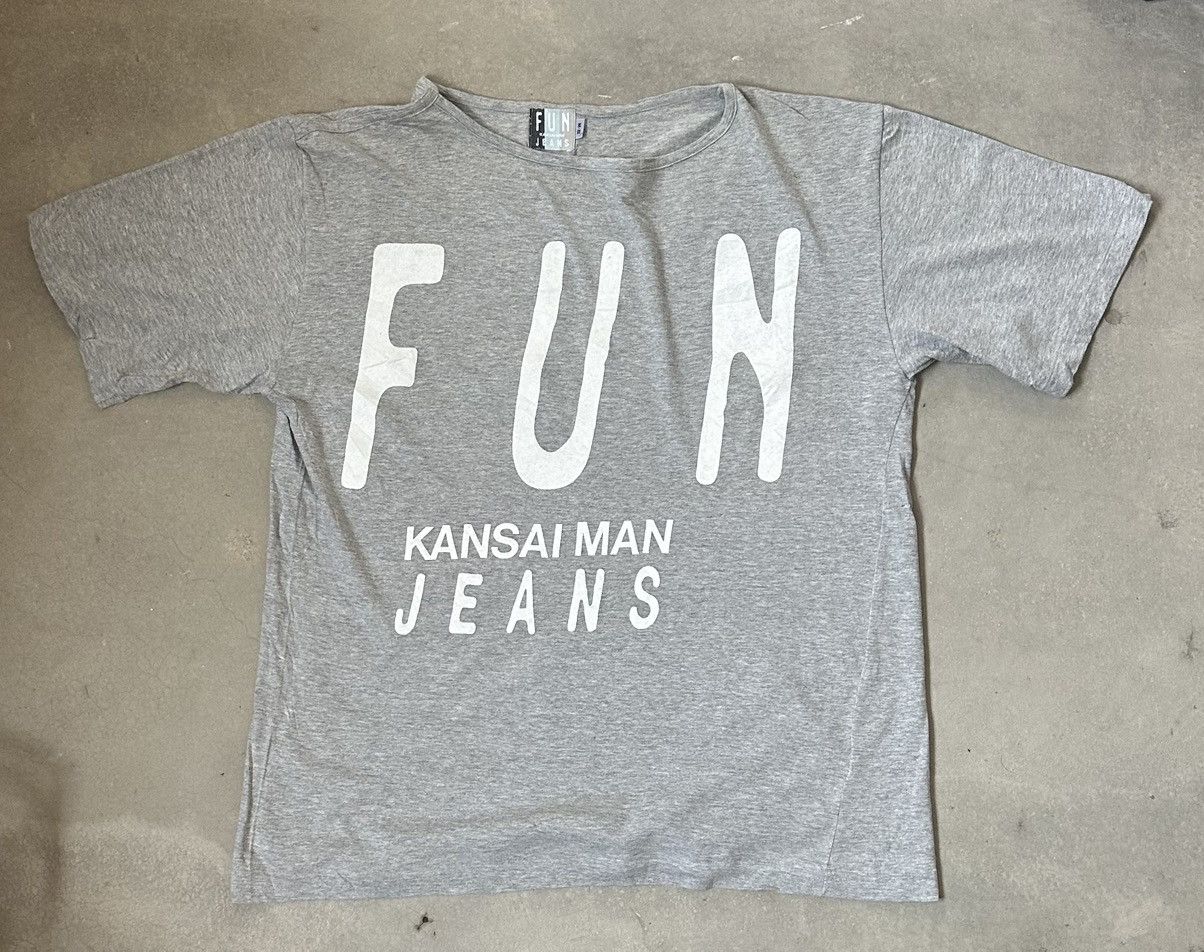 Kansai Yamamoto VINTAGE FUN KANSAI MAN JEANS TEE Size US M / EU 48-50 / 2 - 1 Thumbnail