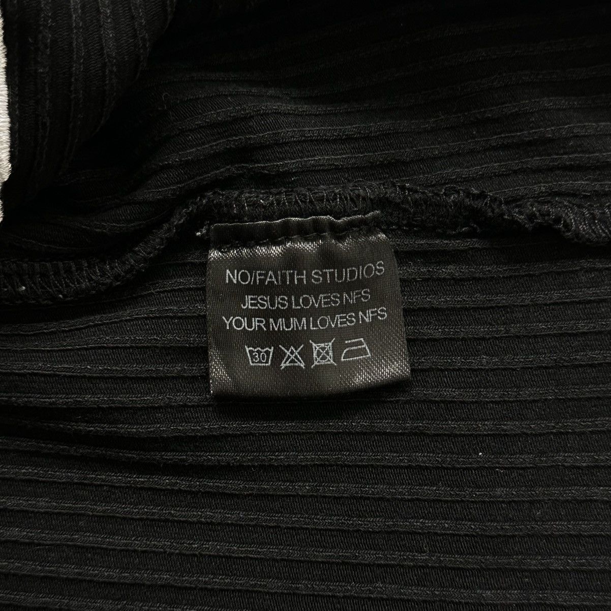 No Faith Studios No Faith Studios Lines Ribbed Tank Top Jaded London Style Size US S / EU 44-46 / 1 - 12 Thumbnail