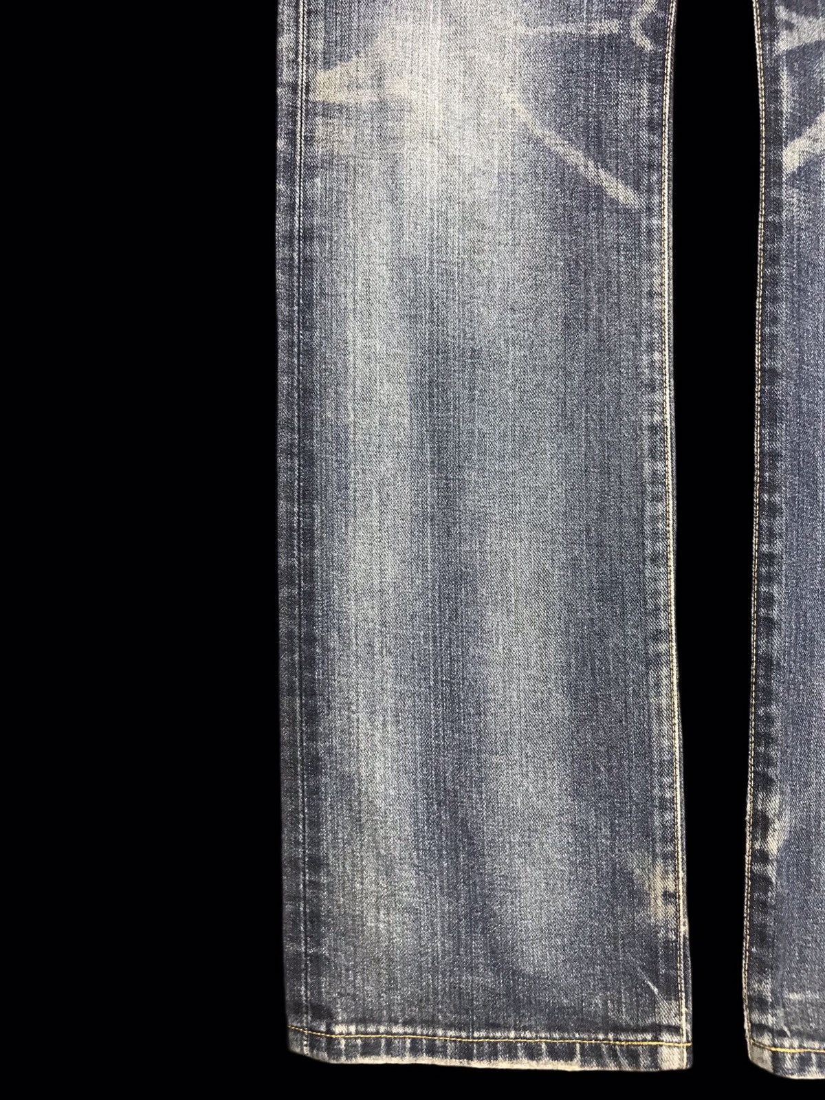 Edwin 💥90s Style💥EDWIN 403 REGULAR CRAZY FADES DENIM F403 Size US 32 / EU 48 - 9 Thumbnail